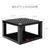 Suporte para canetas quadrado de plástico direto da fábrica 96 compartimentos suporte para canetas multi-Jack armazenamento de pincéis suporte para canetas multifuncional removível