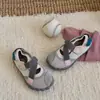 Zapatos ninja de dos tonos para niños, zapatillas de primavera y otoño para niños, zapatos barefoot para niñas, zapatos de malla transpirable para niños