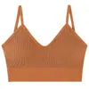 Roupa íntima para mulheres com gordura extra e calcinha de corte profundo ampliada, top de alça fina, top cropped, top de tubo, feminino, com bojo, costas bonitas, sutiã anti-exposição