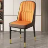 Sillas de Comedor, Sillas para Mesa de Comedor del Hogar, Sillas de Té de Lujo Ligero de Gama Alta, Sillas de Hierro Forjado, Taburetes de Tocador, Sillas de Ocio, Taburetes con Respaldo para Mahjong