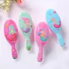 Peine Infantil Plástico Sanrio Unicornio Princesa de Hielo Peine para el Cabello Peine de Dibujos Animados Peine con Cojín de Aire