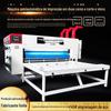 Máquinas e Equipamentos para Caixas de Papelão, Equipamentos para Fábrica de Caixas de Papelão, Máquina de Impressão e Corte e Vinco, Máquina Semi-Automática de Impressão e Corte e Vinco de Duas Cores