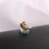 Anillo de Pavo Real Vintage de Venta Caliente Transfronteriza Anillo de Gato Geométrico Anillo de Fénix Abertura Crochet con Línea Anillo Artefacto