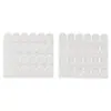 Molde de Silicona Redondo para Colgante de Plantas y Flores, Molde para Llavero de Resina de Cristal DIY, Etiqueta de Joyería Sin