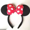 En stock Diadema de Minnie Diadema de Mickey Lindo Lazo de Orejas de Mickey Mouse Hebilla para la Cabeza para Actuación Festiva Infantil