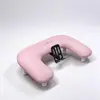 Descansamanos para manicura U7 con soporte ajustable, que proporciona un soporte cómodo y un reposabrazos en forma de U, una herramienta especializada para manicuristas
