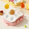 Molde para helado de dibujos animados de TikTok, a prueba de polvo, con cubierta de silicona, para hacer tú mismo palitos de queso para bebés, molde para helado para el cabello