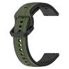 Adequado para Pulseira Samsung Active2 Galaxy Watch 20mm/22mm Pulseira de Silicone Bicolor
