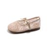 Zapatos Planos de Malla Transpirable con Encaje 2026 Primavera y Verano Nuevo Estilo Coreano para Niñas con Lazo Zapatos Mary Jane Bajos