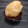 Adornos de Jade Beige Natural Sapo Dorado, Sapos de Tres Patas para Riqueza y Buena Fortuna, Artesanías Feng Shui, Decoración para el Hogar y la Oficina, Venta al por Mayor en Pares
