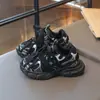 Tênis Dad Shoes para Crianças de 6-12 Anos Tênis Esportivo Respirável em Malha para Meninas Estilo Primavera/Outono 2026 para Meninos Sapatos Infantis Antiderrapantes Leves