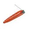 Queimador de incenso de sândalo cerâmico transfronteiriço, inserção de incenso, porta-incenso criativo de linha de cenoura americana e pastoral, caixa de incenso