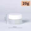 Frasco de Creme de Vidro Areia Vendas Diretas do Fabricante Creme para Olhos Creme Facial Embalagem 5G20G50G100G Amostra Cosmética Frasco Vazio