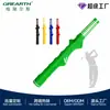 Empunhadura de golfe com borracha para correção de pegada, ideal para destros e iniciantes.