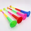 Cuerno retráctil grande de tres secciones con cubierta protectora de plástico Puru Zula juguete para niños accesorios para animar a los fans