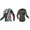 Ropa para Carreras Todoterreno Transfronterizas, Tallas Europeas y Americanas, Top Camiseta Larga Versátil, Que Absorbe el Sudor, Transpirable, Ropa Cómoda para Ciclismo, Ropa para Descenso