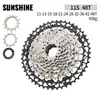 Piñón Volante Sunshine para Bicicleta de Montaña Ultraligero 10/11/12 Velocidades Bicicleta Velocidad Variable Piñón Grande para Subir