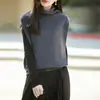 Chaleco de punto de cuello alto de lana pura transfronterizo para mujer, nueva colección otoño/invierno 2026, de cuello alto, sin mangas, estilo capa