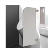 Divisória de Urinol para Banheiro Público, Painel Divisório em L para Box de Agachamento, Divisória de Piso para Banheiro Masculino