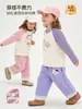 Pantalones de PP para bebé, ropa infantil, pantalones de chándal de exterior, pantalones de primavera y otoño, pantalones largos para niñas, nuevos pantalones de trasero, pantalones de otoño, dibujos animados infantiles