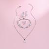 Joyería de moda europea y americana de venta caliente, sencillo traje de joyería de estrella de diamante Joker, fábrica en stock al por mayor