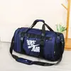 Bolsa Esportiva Fitness com Cordão Moda Separação Úmido/Seco Bolsa para Natação Yoga Leve Grande Capacidade Ombro Único Transversal Bolsa de Viagem