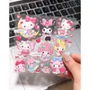 Pegatinas Populares Dulces de Kitty Kuromi My Melody para Niños Niñas Ins Lindas de Dibujos Animados Impermeables Decoración de Diario