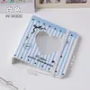Livro de Cartões de Espuma Pequeno Fresco de Alto Valor Yan Estilo Ins Álbum de Fotos com Mola Mini para Meninas Livro de Armazenamento de Cartões Pequenos de Folha Solta 3 polegadas