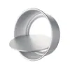 Molde para Pastel de 2 a 14 pulgadas Aleación de Aluminio Herramienta para Hornear Anodizado Redondo Base Desmontable Molde para Pastel de Horno Venta al por Mayor