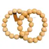 Nuevo Producto Pulsera de Cabeza de Mono Amorosa Pulsera Original de Material Ecológico Viejo Pulsera de Gradiente Amarillo Desgastado Cuentas Bodhi Amarillo Caramelo
