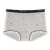 Estilo Británico Oso Ropa Interior tipo Boxer de Algodón Puro para Mujer Cintura Media 10 Antibacteriano Entrepierna Extendida Talla Grande Niñas Venta al por Mayor
