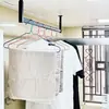 Barra de ropa colgante en forma de U para colgar verticalmente en el armario, adecuada para armarios estrechos y armarios poco profundos
