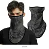 Máscara facial de triángulo colgante para oreja con patrón Mang de camuflaje de Spider-Man, bufanda de verano para protección solar de calavera de motocicleta al aire libre