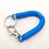 Cordón de plástico de alta elasticidad para teléfono anti-pérdida Cuerda de resorte Llavero Bolsa Cordón para teléfono móvil Llavero Cuerda de resorte colorida Tp