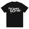 Camiseta de Algodón para Hombre y Mujer My Chemical Romance Mcr Band Camiseta Estampada Camiseta Casual de Manga Corta Camiseta Tendencia Urbana