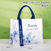 Bolsa de Lona Bolsa de Mão Personalizada Bolsa Tote Bolsa de Algodão com Logotipo Estampado para Publicidade Personalizada Bolsa de Lona Branca Lisa