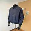 2026 Primavera/Otoño Sencilla y Ligera Casual de Negocios Retro Ropa de Trabajo Color Sólido Tendencia para el Trayecto Detalle de Cremallera Chaqueta Versátil