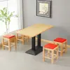 Nuevas mesas y sillas de comedor para restaurantes comerciales, taburetes para tiendas de fideos, juegos para desayunos, hot pot picante, té de leche y tiendas de snacks