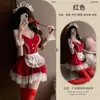 Lianyungang Aiwa Lingerie Sexy Vestido de Natal Sexy sem Costas Sexy Decote Profundo Uniforme de Empregada Tentação