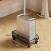 Soporte para Caja de Computadora de Uso Doméstico con Ruedas, Estante de Almacenamiento Móvil para Escritorio, Estante Organizador Multifuncional para el Borde del Escritorio de la Estación de Trabajo