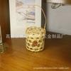 Artesanato de Bambu do Festival do Barco-Dragão, Produtos de Bambu, Cestas, Cestas para Zongzi, Cestas de Flores, Cestas de Bambu, Porta-Copos de Café, Porta-Copos para Chá de Leite