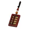Colgante de Joyería Ábaco de Palo de Rosa Hecho a Mano Hebilla de Cobre Regalo de Viaje de Vacaciones Fuente Envío Gratis Regalo Llavero