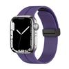 Adecuado para Apple 10 S10 Hebilla Magnética Metálica Ranura Correa de Silicona para Reloj Huawei Gt6 Samsung 18 20 22 Pulsera