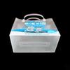 Bolsa de Regalo de PP Hecha Logo Plástico Transparente Mate Bolsa de Mano Bacteria del Ácido Láctico Alimentos Bolsa de Embalaje de PP Fábrica
