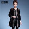 Chen Miaoyan 2023 otoño e invierno nuevo abrigo de lana para mujer talla grande abrigo grueso de madre venta al por mayor de fábrica