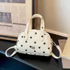 Bolsa pequena elegante e estilosa para mulheres, nova moda 2026 bolsa versátil de ombro, bolsa de mão tipo almofada requintada, bolsa tote pequena