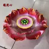 Loto de Nueve Vueltas, Maceta de Loto Perfecta, Maceta de Loto, Maceta Seis en Uno, Maceta de Adoración, Maceta de Tierra, Productos de Papel para Funerales y Sacrificios