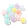 Acrílico Cor Macaron Miçanga Dentro de Miçanga Flor Fosca Animal Desenho Animado Miçangas Soltas DIY Acessórios para Miçangas Venda do Fabricante