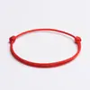Pulsera de Cuerda Roja Tejida a Mano Pulsera Simple Benmingnian Nuevo Llegada Traje de Cuerda Estilo Étnico Pulsera Versátil