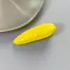Grampo de Cabelo Divertido de Comida, Grampo de Cabelo de Hambúrguer de Fruta Simulado, Acessório de Cabeça Cartoon para Estudantes, Atacado de Barraca de Rua de Loja de Dois Reais